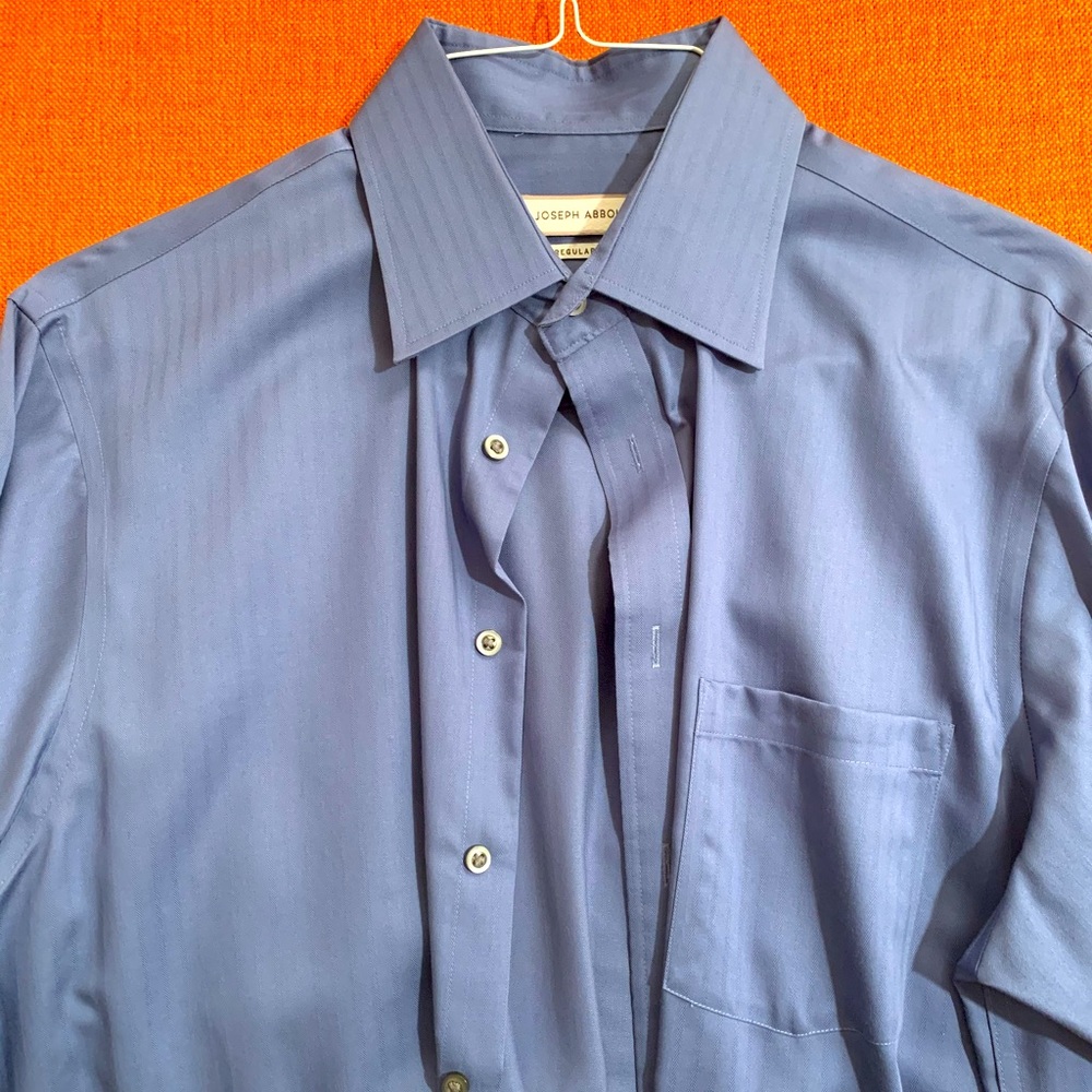 Joseph Abboud blue dress shirt